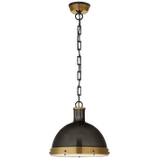 Люстра VISUAL COMFORT Hicks Large Pendant THOMAS O'BRIEN TOB 5069HAB/BZ