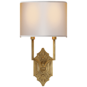 Бра Silhouette Fretwork Visual Comfort VC TOB 2600HAB-NP