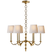 Люстра VISUAL COMFORT Channing Small Chandelier THOMAS O'BRIEN SC TOB 5119HAB-NP