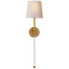 Бра настенное VISUAL COMFORT Camille Large Tail Sconce SUZANNE KASLER SW SK 2017HAB-NP