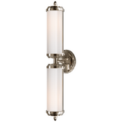 Бра VISUAL COMFORT Merchant Double Bath Light THOMAS O'BRIEN TOB 2207PN-WG