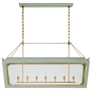 Люстра VISUAL COMFORT Caddo Large Linear Lantern JULIE NEILL JN 5025CEL/G-CG