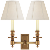 Бра VISUAL COMFORT French Double Library Sconce STUDIO VC S 2212HAB-NP
