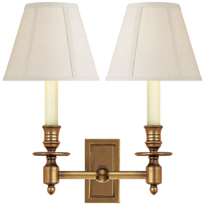 Бра VISUAL COMFORT French Double Library Sconce STUDIO VC S 2212HAB-NP