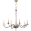 Люстра VISUAL COMFORT Robinson Medium Chandelier CHAPMAN & MYERS SC CHC 1140AB