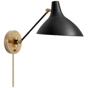 Светильник настенный AERIN Charlton Wall Light VISUAL COMFORT ARN 2006BLK