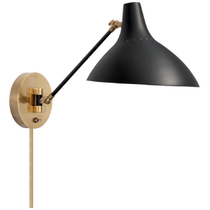 Светильник настенный AERIN Charlton Wall Light VISUAL COMFORT ARN 2006BLK