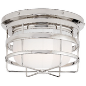 Потолочный светильник RALPH LAUREN Crosby Flush Mount VISUAL COMFORT RL 4143PN-WG