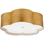 Bryce Large Flower Flush Mount KATE SPADE NEW YORK KS4118G/WHT-FA