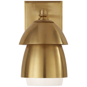 Whitman Small Sconce THOMAS O&039;BRIEN TOB2111HAB-HAB