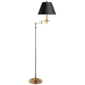 Dorchester Swing Arm Floor Lamp CHAPMAN & MYERS HA9121AB-B