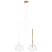 Lomme Small Linear Chandelier Champalimaud CD5026SB-CG
