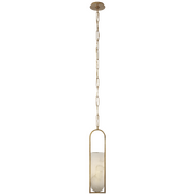Melange Small Elongated Pendant Kelly Wearstler KW5512AB-ALB