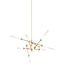 Linger 12-Light Abstract Chandelier Sean Lavin 702LNG12ANB-LED930