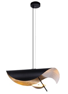 Люстра CATELLANI & SMITH LEDERAM MANTA S1PENDANT Black + Gold